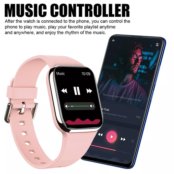 Smart Watch Fitness Tracker | Heart Rate Blood Pressure Monitor Sport Watch | Lumu UK