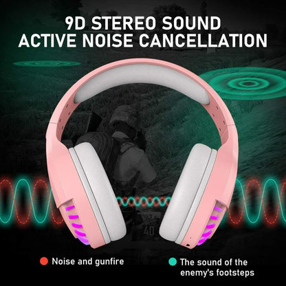 AU Wireless Bluetooth Gaming Headset Headphones Stereo For Laptop PC Phones Ipad