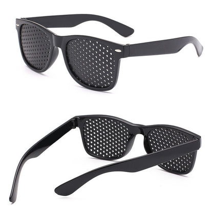 Pinhole Glasses Eye Exercise Set | Vision Correction Eyesight Improvement 2pcs | Lumu UK