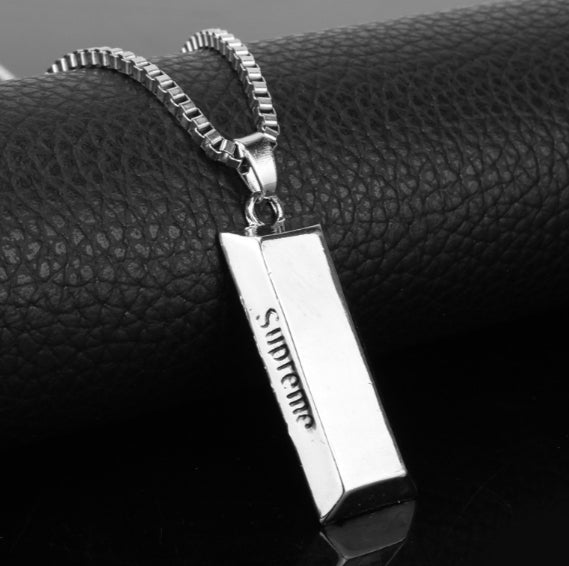 Men's Punk Chain Necklace Set 10pcs | Gold Silver Alloy Unisex Fashion Jewellery | Lumu UK