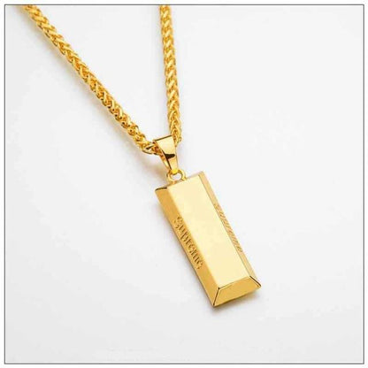 Men's Punk Chain Necklace Set 10pcs | Gold Silver Alloy Unisex Fashion Jewellery | Lumu UK