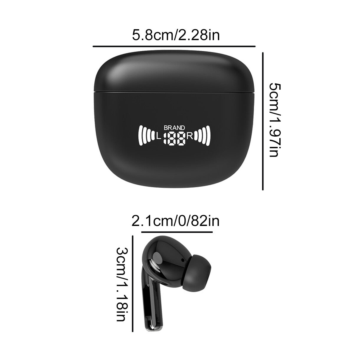 Translator Earbuds | 100+ Languages Real-Time Translation Bluetooth 5.3 | Lumu UK