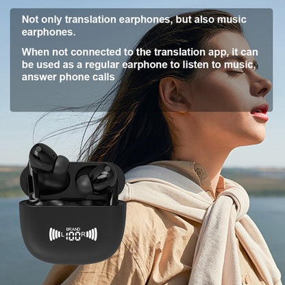 Translator Earbuds | 100+ Languages Real-Time Translation Bluetooth 5.3 | Lumu UK
