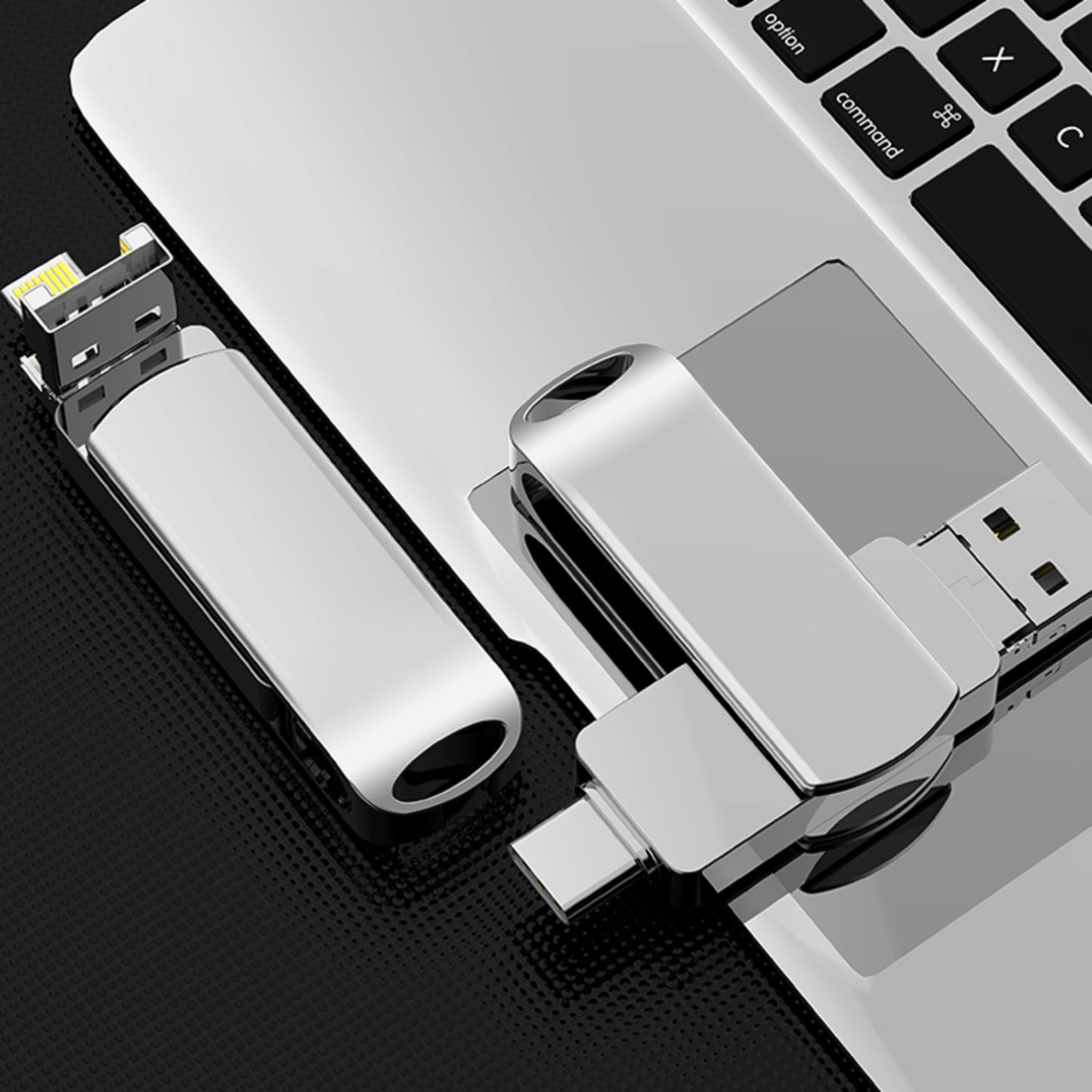 4 In 1 2TB USB 3.0  Drive Memory Stick For 13 14 15 16 Pro Max IPad