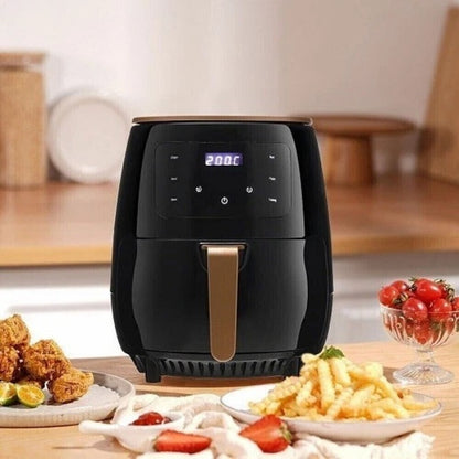 6L Digital Air Fryer Large Capacity | Oil Free Cooking Touch Screen | Lumu UK